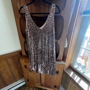 Sequin Mini Dress New with Tags